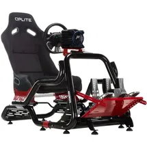 oplite games GTR S8 Elite Force Cockpit schwarz/rot