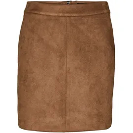 Vero Moda VMDONNADINA FAUXSUEDE SHORT SKIRT GANOOS