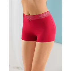 Panty WÄSCHEPUR, Damen, Gr. 42, rot, 95% Baumwolle, 5% Elasthan, Unterhosen