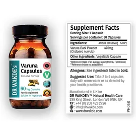 DR WAKDE's Varuna Kapseln 60 Veg Caps