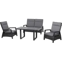 Siena Garden Taranto Loungeset grau/blau