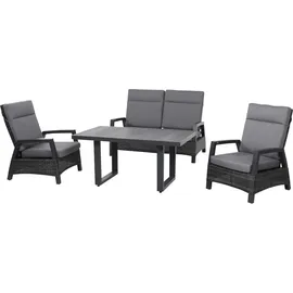 Siena Garden Taranto Loungeset grau/blau