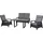 Siena Garden Taranto Loungeset grau/blau