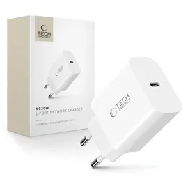 TECH-PROTECT Nc20w Wandladegerät USB-C-Anschluss Weiß
