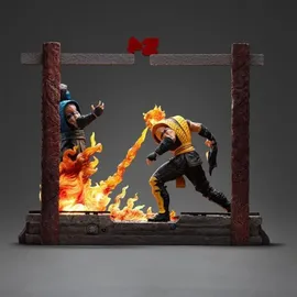 Iron Studios Mortal Kombat Deluxe Art Scale Figur Scorpion Fatality 27 cm