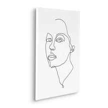 KOMAR Canvasbild Peaceful Mind - 60 cm - Bild Auf Keilrahmen - Minimalistisch Modern