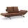 Innovation Living Schlafsofa Ghia Laser Lederoptik Brown