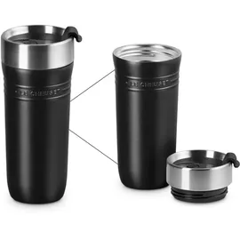 Le Creuset On The Go Thermobecher 0,35 l Schwarz