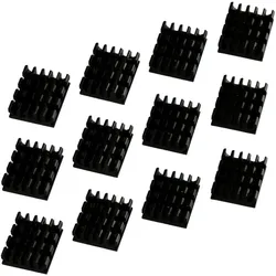 Watercool Kühler für Grafikkartenspeicher - Aluminium - Schwarz (Packung mit 12)