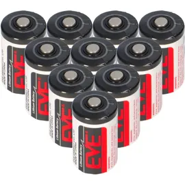 Eve 10x EVE Lithium 3,6V Batterie ER14250 1/2 AA ER 14250