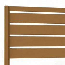 casa.pro Trennwand 180 x 120 cm Braun Stahl