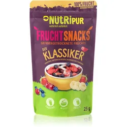 Nutripur Frucht Snacks Der Klassiker gefriergetrocknete Früchte 25 g