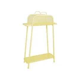 Garden Pleasure Balkonregal Shelfo gelb 65,5 x 27,0 x 105,5 cm, 1 St.