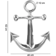 Wohnling Wohnling, Wanddeko, Anker (LBH 40x4x63 cm) - LBH 40x4x63 cm