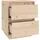 vidaXL Nachttisch 40x35x50 cm Massivholz Kiefer