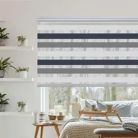 STORESDECO Doppelrollo 180 x 250 cm Mehrfarbig
