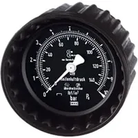 Riegler 114540-36.40 Manometer, 0-4 bar/50 psi, ø 80 mm,