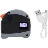 2-in-1-Digital-Laser-Maßband, 30-m-Entfernungsmesser und 5-m-Maßbandwerkzeug