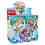 Pokémon Pokémon-Sammelkartenspiel: Boosterpack-Display Karmesin & Purpur – Reisegefährten (enthält 18 Boosterpacks)