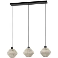 EGLO Pendelleuchte Midsumer Alu, Eisen, Stahl & Metall Beige Creme