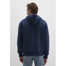 Mavi Hoodie bedruckt Blau/Schwarz XXL
