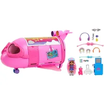 Mattel Flugzeug Luxuriöses Pink für Extra Mini Minis Puppen HPF72