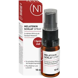 N1 Melatonin Schlaf Spray - die Lösung für deine schlaflosen Nächte 10 ml