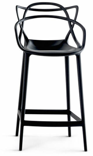 Kartell Barhocker Masters Stool, Designer Philippe Starck & Eugeni Quitllet, 99x57x47 cm