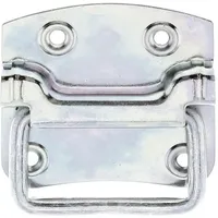 GAH Alberts GAH Kistengriff Höhe74mm Breite80mm STA galv.verz.d.pass.Löcher 4