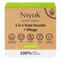 Niyok 2in1 Feste Dusche + Pflege (Green touch)