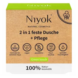 Niyok 2in1 Feste Dusche + Pflege (Green touch)