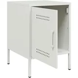 vidaXL Nachtschrank 36 x 39 x 50,5 cm Weiß