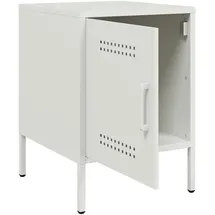 vidaXL Nachtschrank 36 x 39 x 50,5 cm Weiß