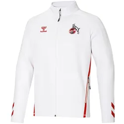 hummel 1. FC Köln Präsentationsjacke Kinder - weiß-128