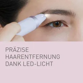 Panasonic Epilierer Augenbrauen & Gesicht Helllila