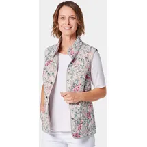 GOLDNER Weste Grau/Rosa 19