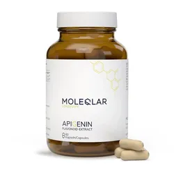MOLEQLAR Apigenin Flavonoid Extract Kapseln 60 St