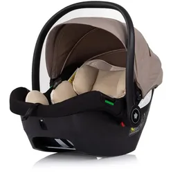 Chipolino Set Babyschale Isofix-Station Duo Smart i-Size verstellbare Kopfstütze braun