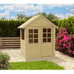 Zwerkules Holla | Kinder Spielhaus für den Garten | Holz