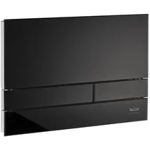 Kronenbach Plantec 2.0 Cube 60 Betätigungsplatte Schwarz/Glanz verchromt