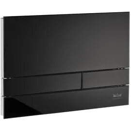 Kronenbach Plantec 2.0 Cube 60 Betätigungsplatte Schwarz/Glanz verchromt