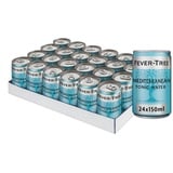 FEVER-TREE | Mediterranean Tonic Water | Mit natürlichen Aromen wie floralen Botanicals | 24 x 150ml