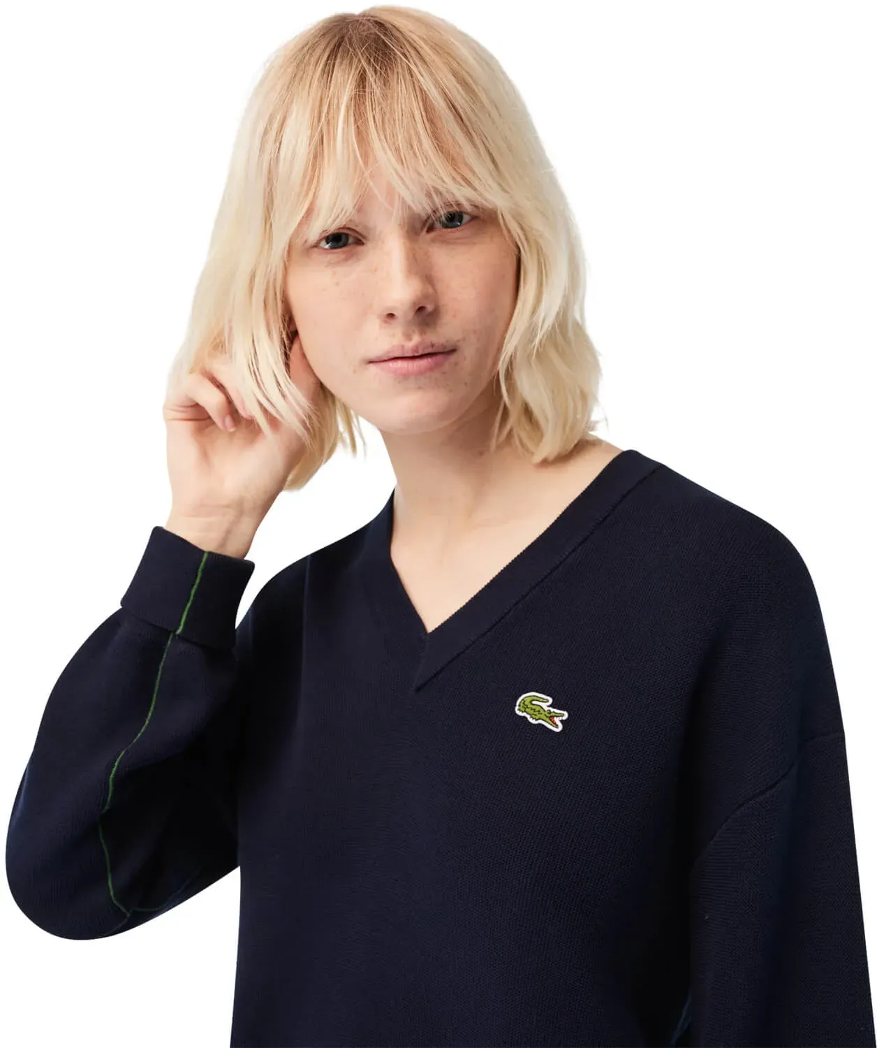 LACOSTE Pullover, navy/blau