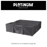 AeroCover Schutzhülle für Tische 220 x 220 x 70 cm Schwarz