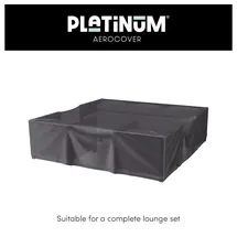 AeroCover Schutzhülle für Tische 220 x 220 x 70 cm Schwarz