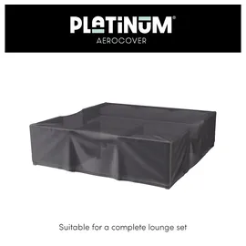 AeroCover Schutzhülle für Tische 220 x 220 x 70 cm Schwarz