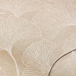 Baumwoll-Canvas "Ginkgo", natur-color