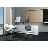 Badewanne Puerta mit Tür / Einstieg rechts 170 x 80 cm, weiß