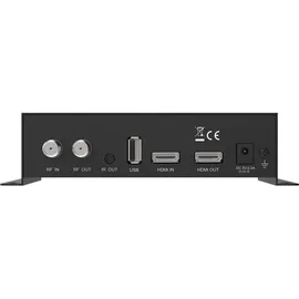 Edision HDMI Modulator 3in1 pro, Modulator auf Kabel DVB-C, Terrestrisch DVB-T oder ISDB-T, Full HD Verteilung über Koaxial, RF IN, LCD Display, Schnelle Konfiguration, Plug & Play