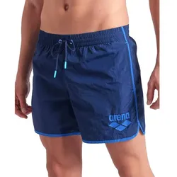 ARENA Herren Badeshorts BIG LOGO BORDERS BEACH, NAVY-ROYAL, M